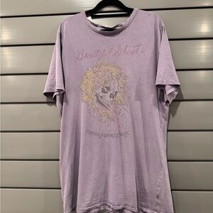 Ed Hardy Oversized Graphic Tee – Tattoo Style- Statement Shirt (Womens S/M)